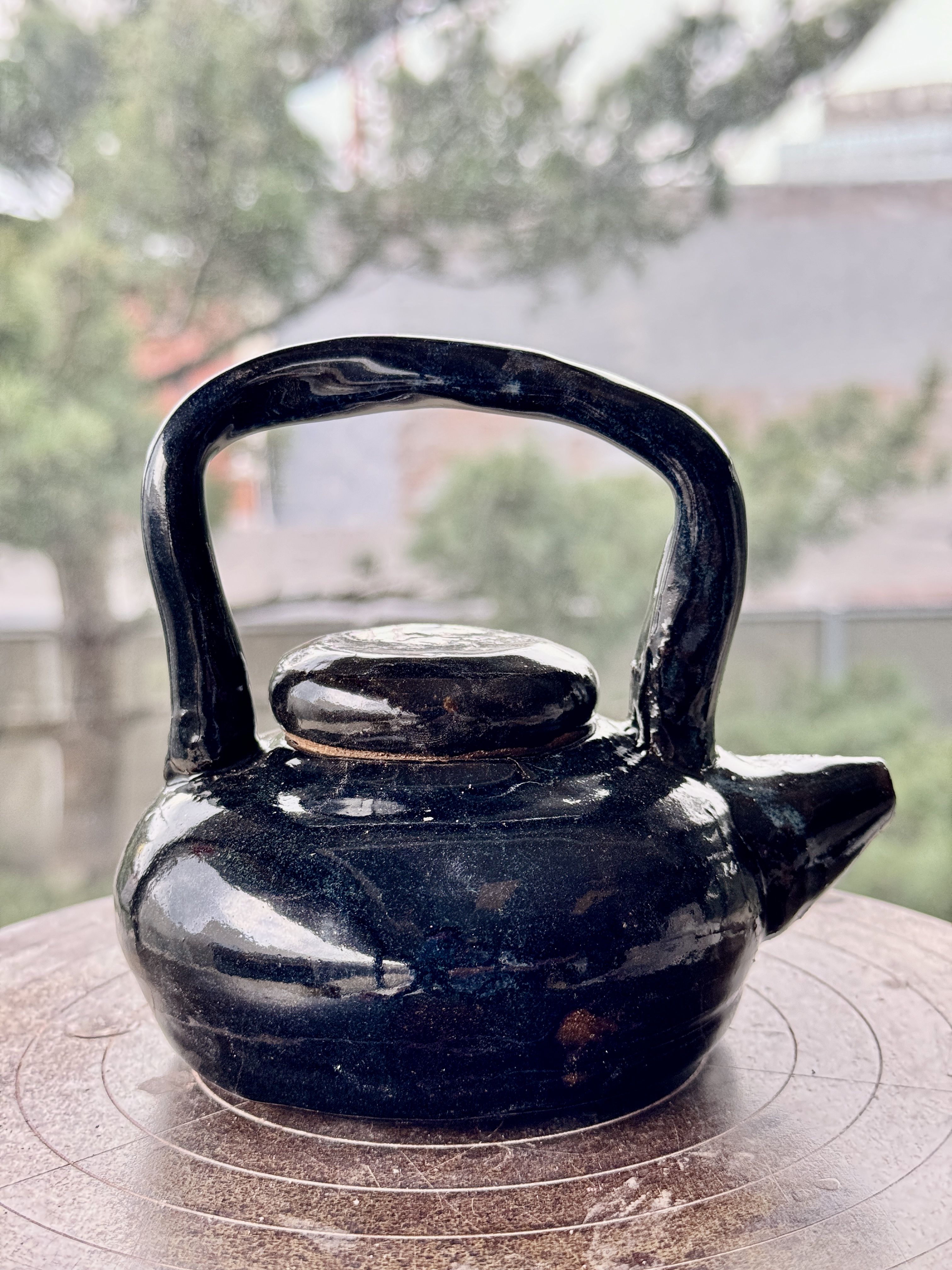 Agate Licorice Teapot